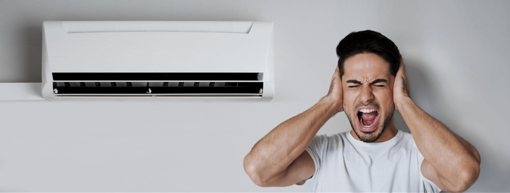 noisy air conditioning, ac is too much loud, air conditioning is creating unbearable noise
