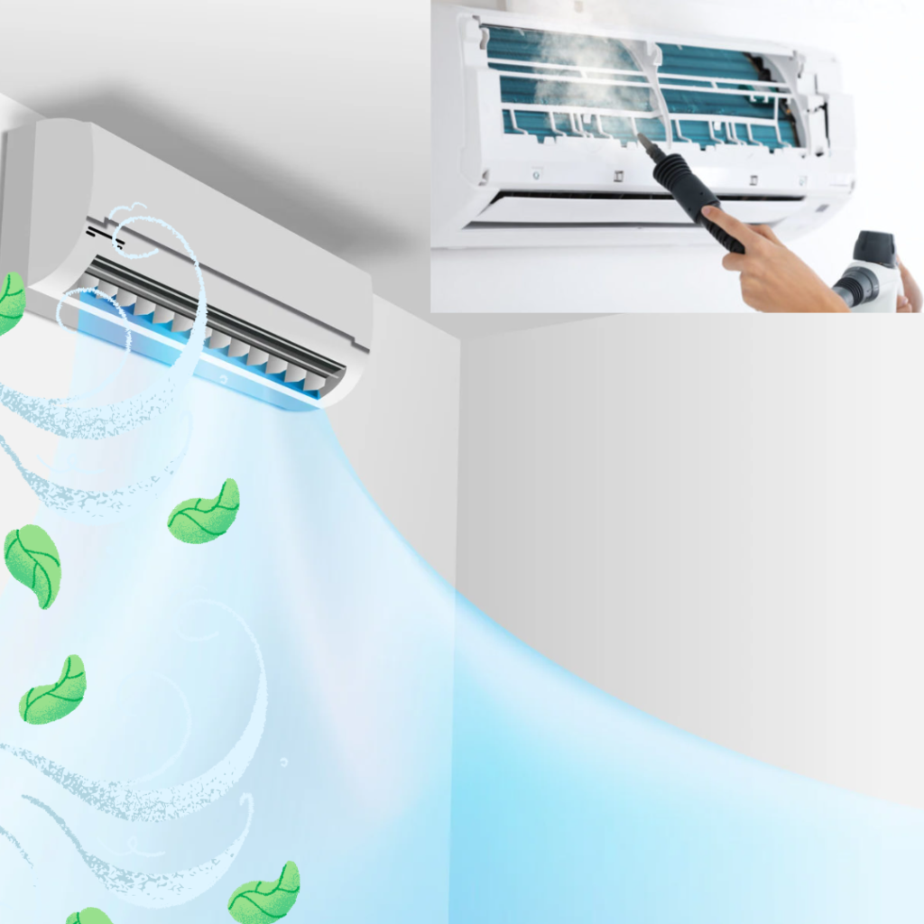 ac service, better cooling after proper ac service, ac service is must for air conditioning 
