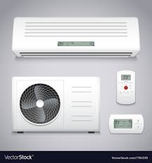 split air conditioner indoor and outdoor unit