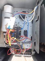 outdoor electrical connection, power supply connection outdoor unit