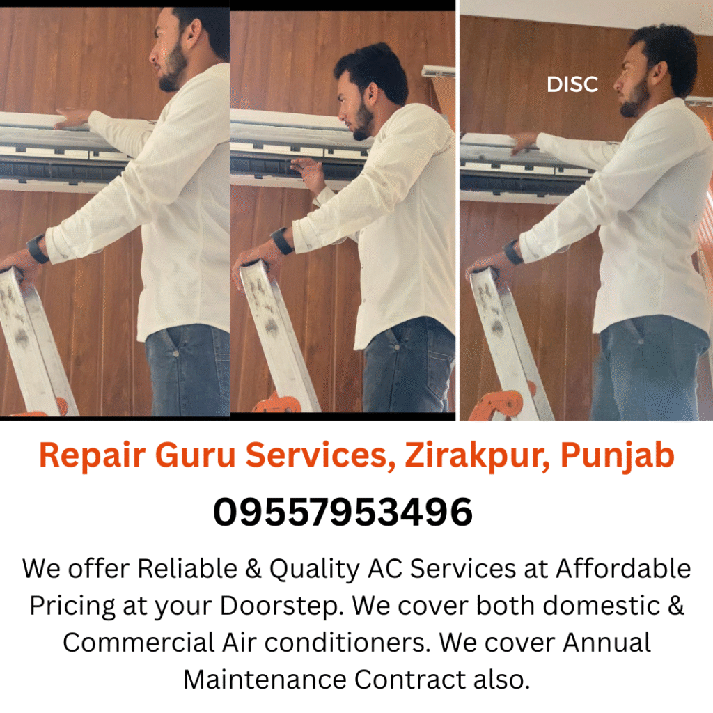 ac service, ac repair, ac installation, ac gas refilling. Expert AC Technician is tracing and repairing fault