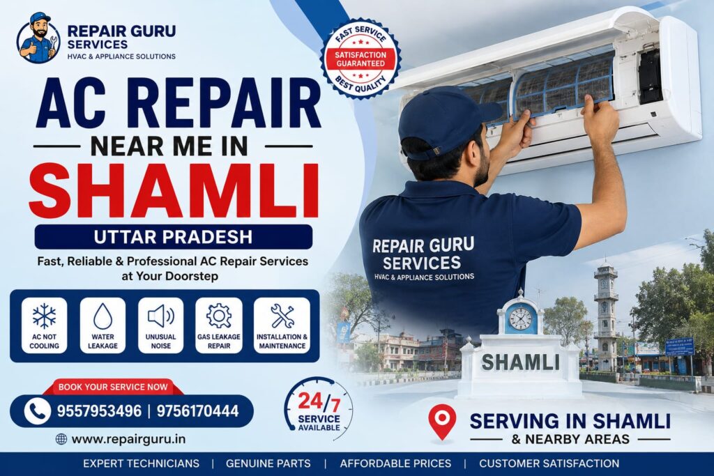 Best AC Repair Near Me in Shamli, Uttar Pradesh