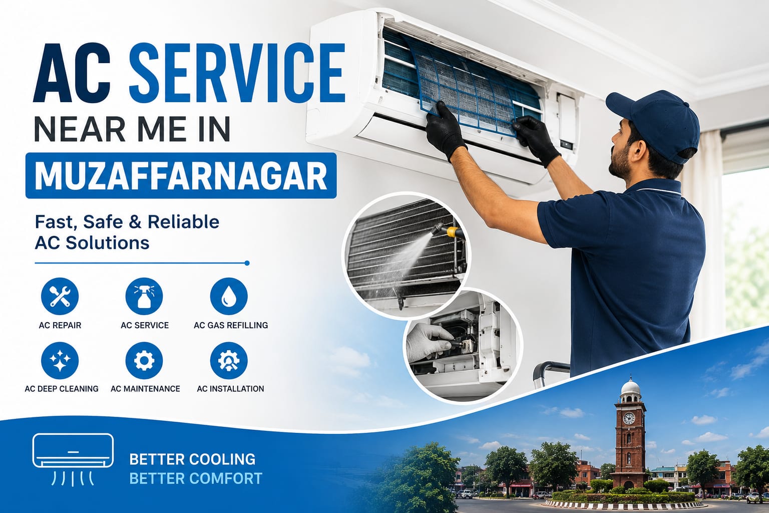 Best AC Repair Services in Muzaffarnagar